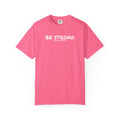 Be Strong Deuteronomy 31:6 Women's Breast Cancer Awareness T-shirt