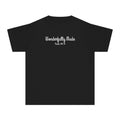 Wonderfully Made Psalm 139:14 Girls Black T-Shirt