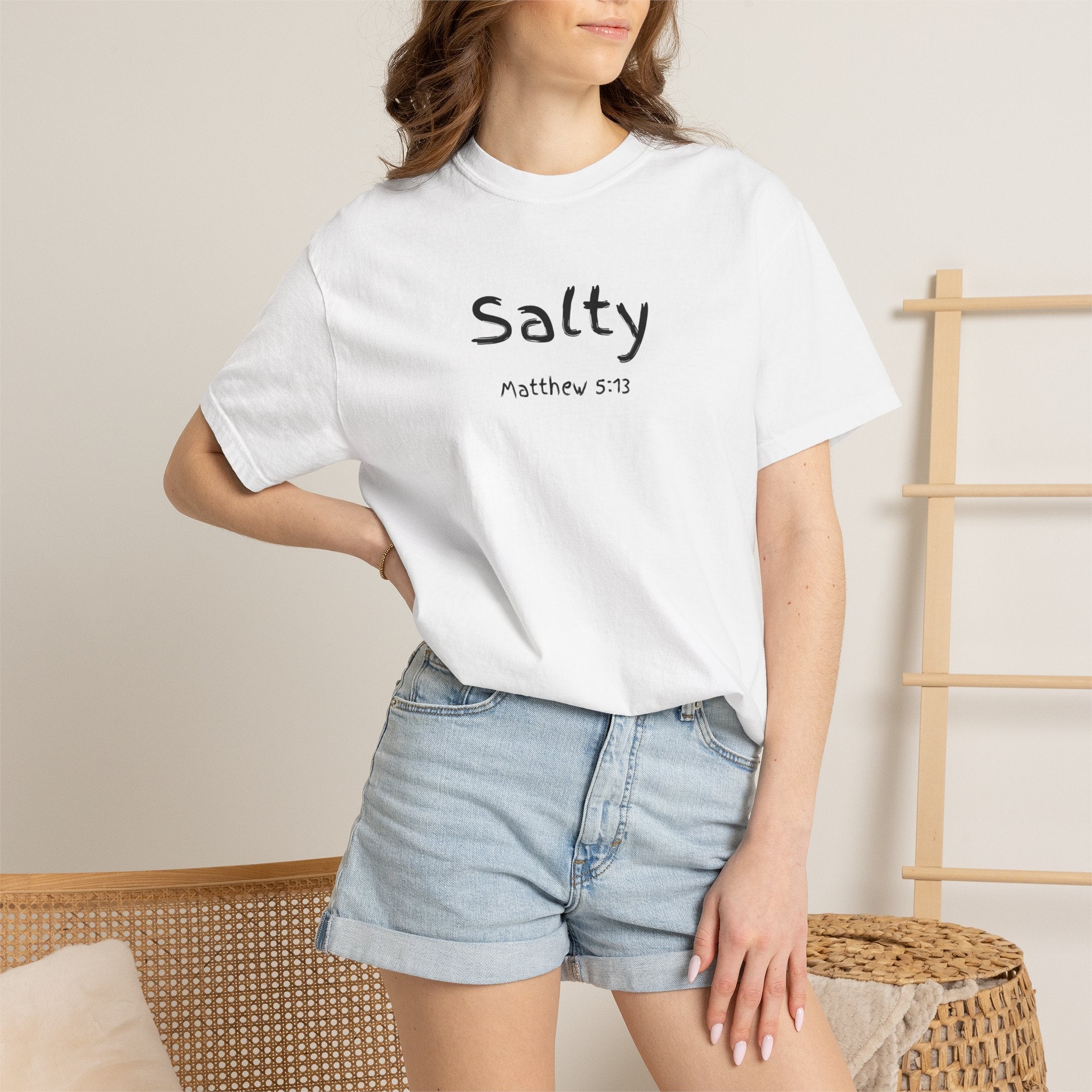 Salty Matthew 5:13 Women's White T-shirt