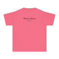 Never Alone Isaiah 43:2 Boys Breast Cancer Awareness T-Shirt