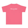 Never Alone Isaiah 43:2 Girls Breast Cancer Awareness T-Shirt