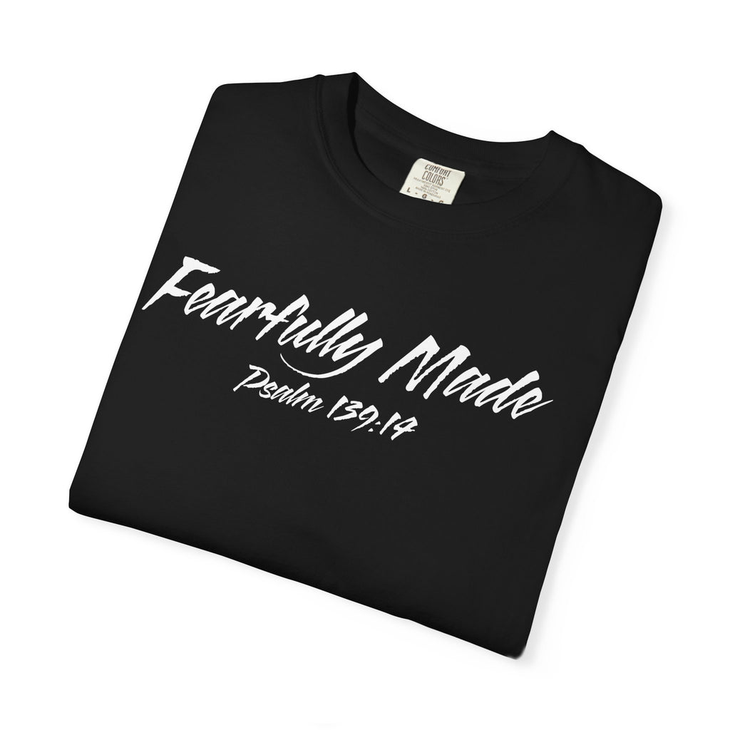 Fearfully Made 139:14 Black T-shirt
