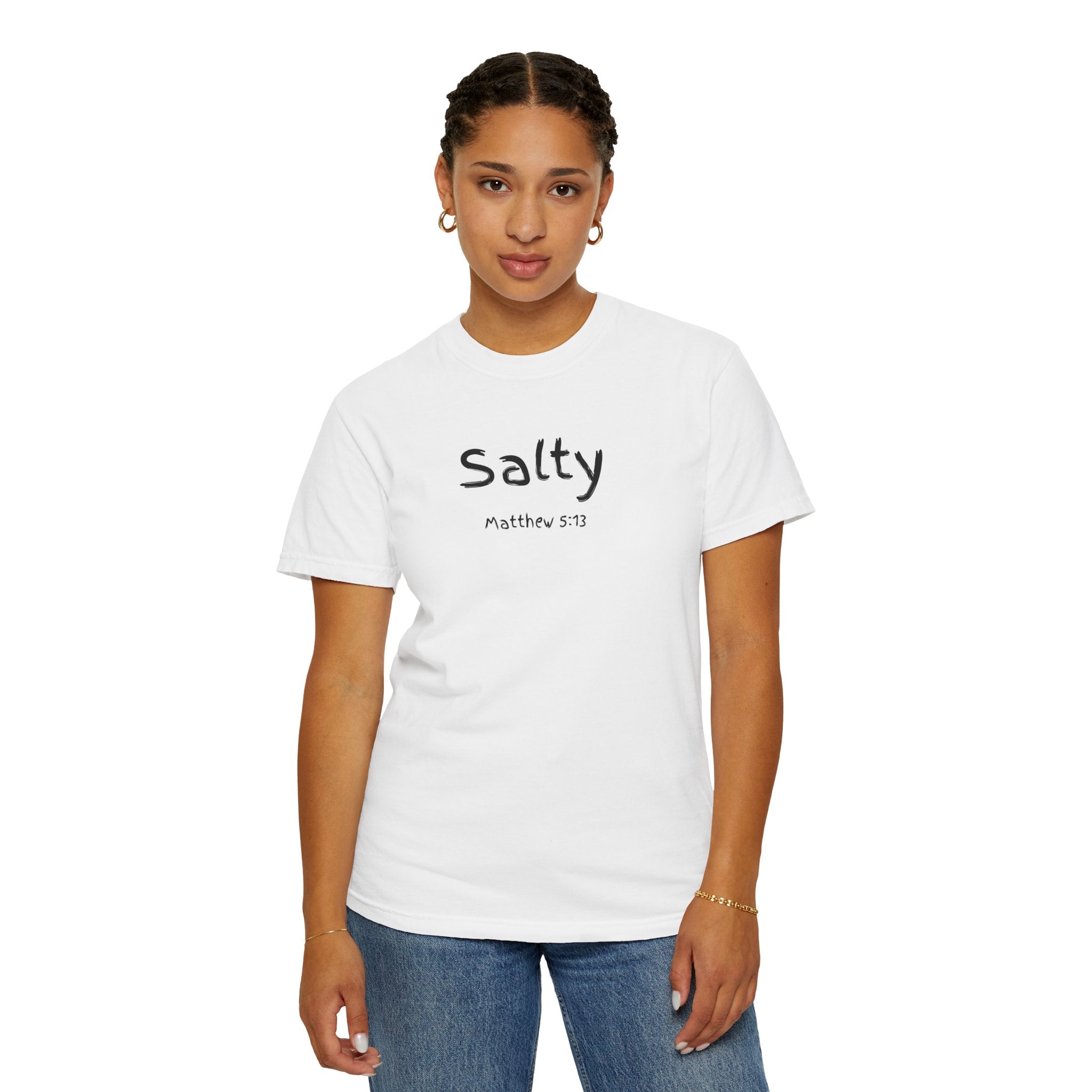 Salty Matthew 5:13 Women's White T-shirt