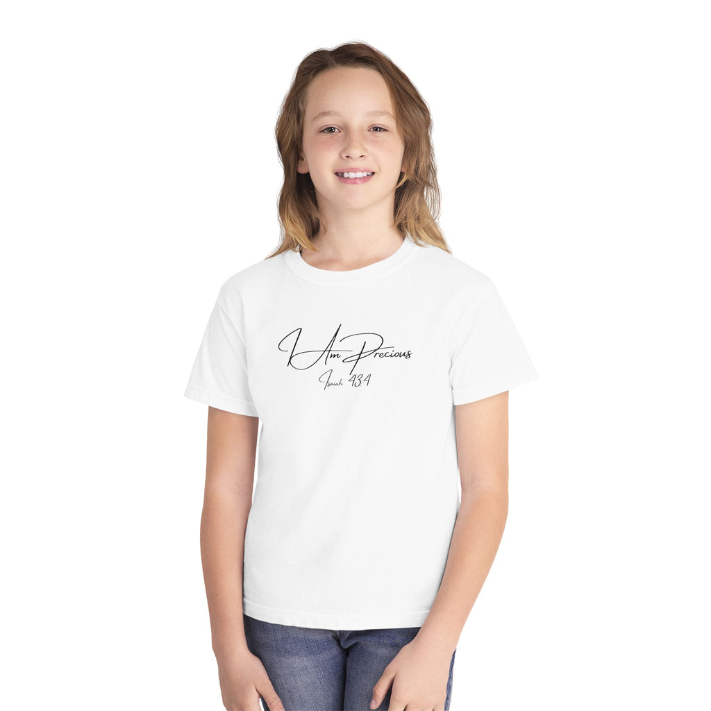 I Am Precious Isaiah 43:4 Girls T-Shirt