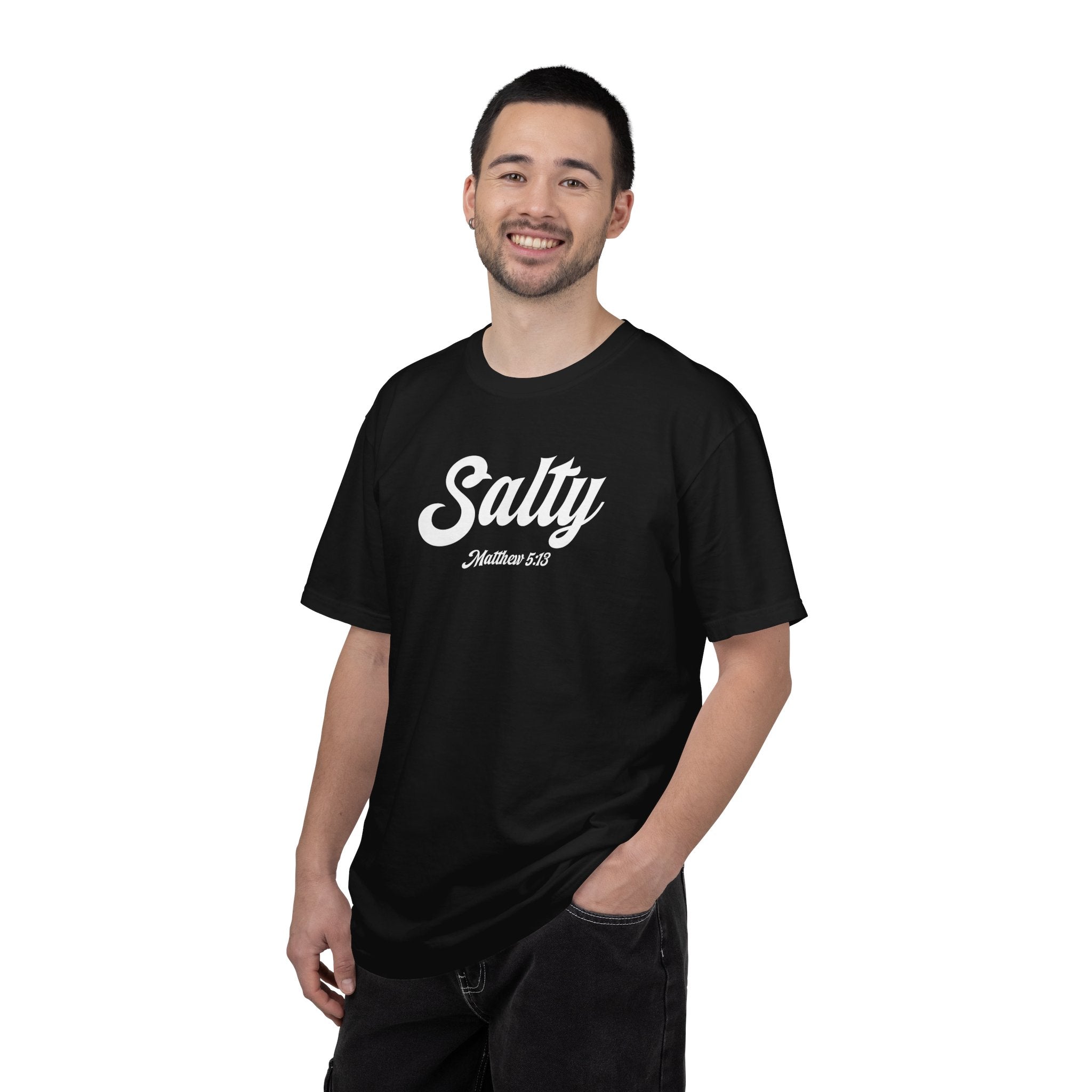 Salty Matthew 5:13 Black T-shirt