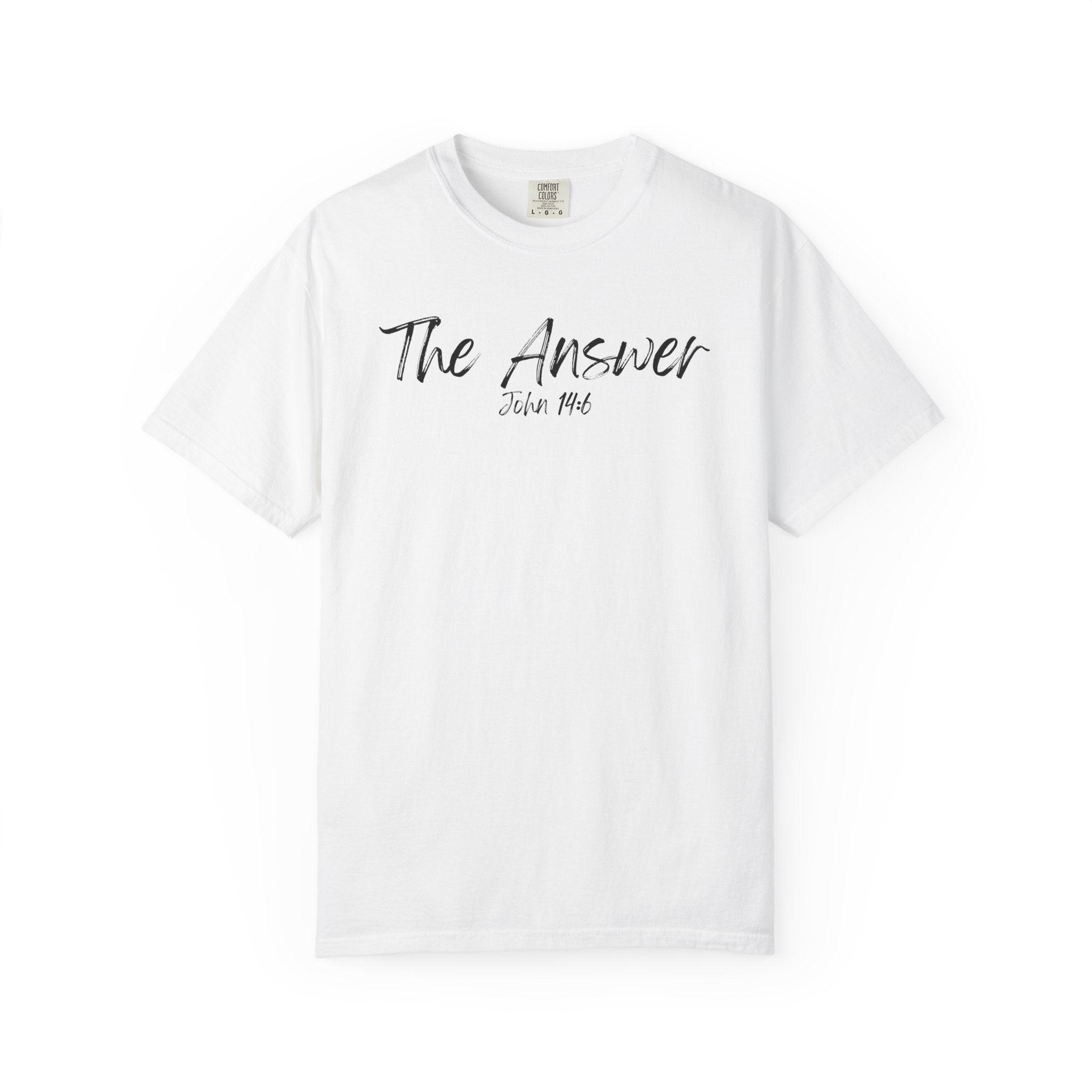 The Answer John 14:6 Women's White T-shirt