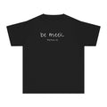 Be Meek Matthew 5:5 Girls Black T-Shirt