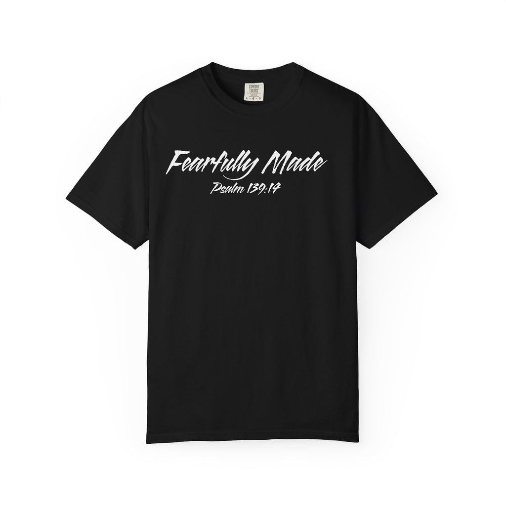 Fearfully Made 139:14 Black T-shirt